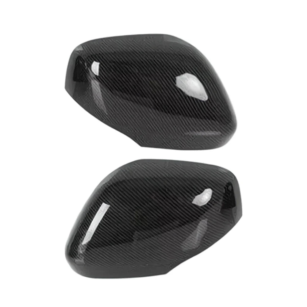 ABS Carbon Fiber Rear View Mirror Cover Trim for Nissan Armada (2017-2023)