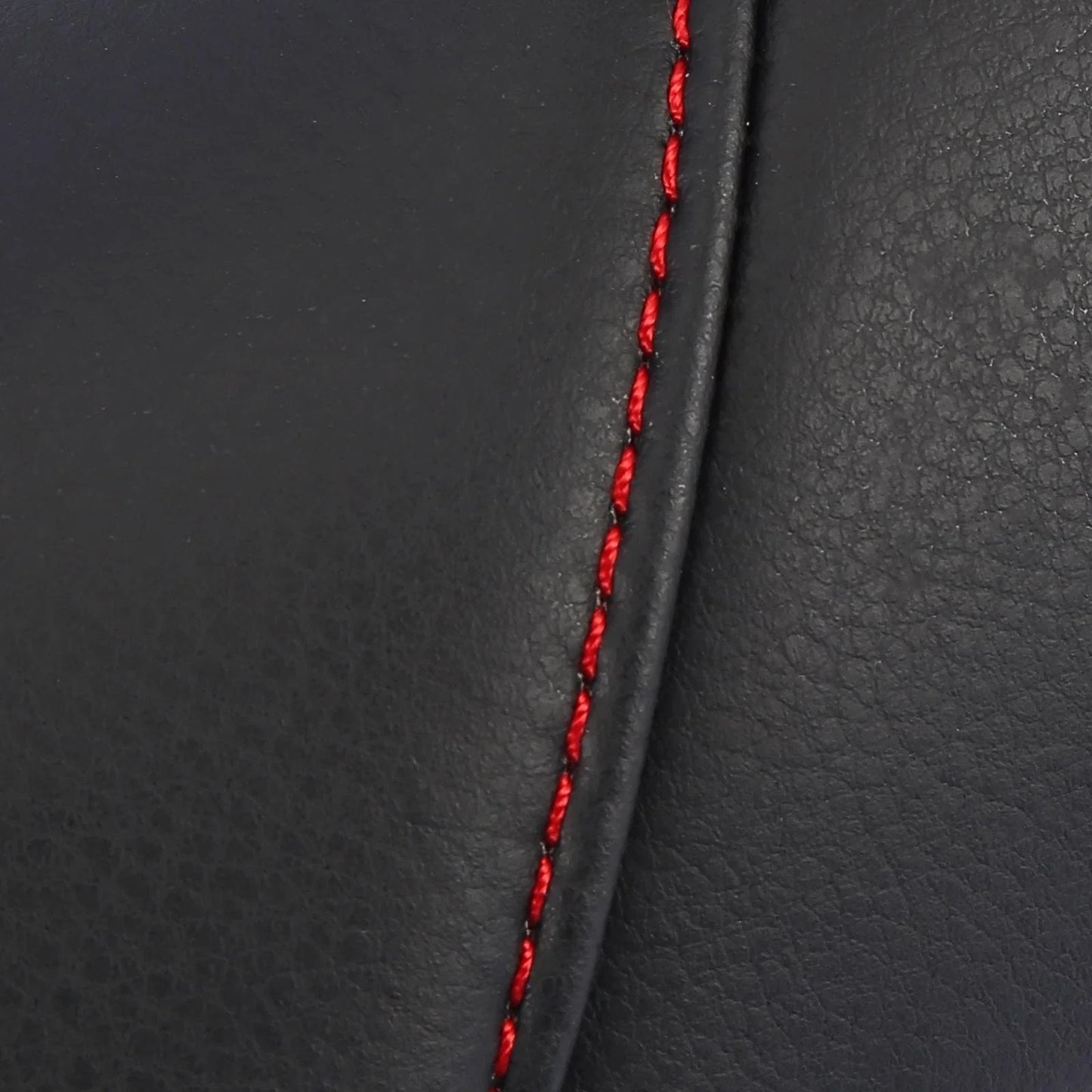 Car Front Seat Armrest Cover Black with Red Line for Honda CR-V (2010-2011)