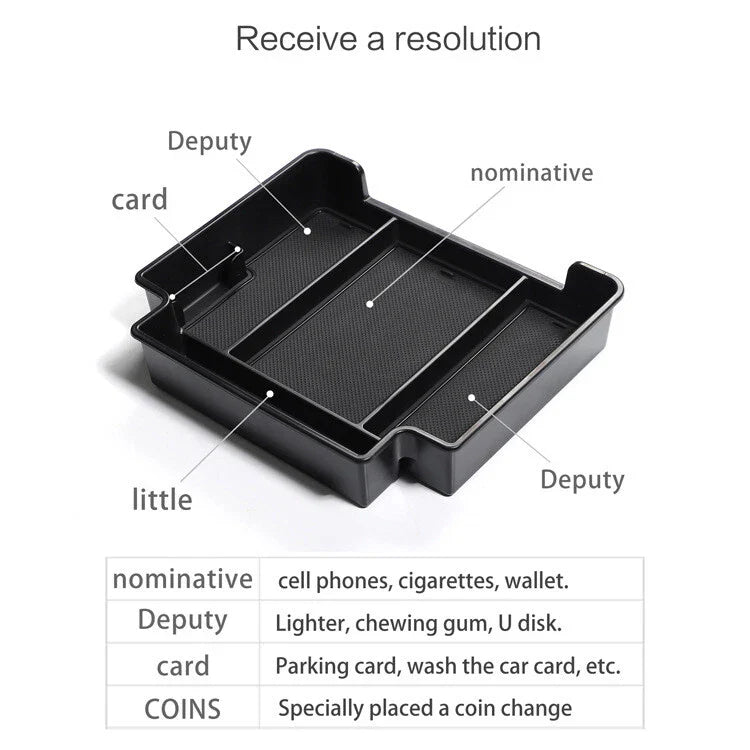 Armrest Center Console Storage Box for Tahoe/Suburban/Yukon (2022–2022)