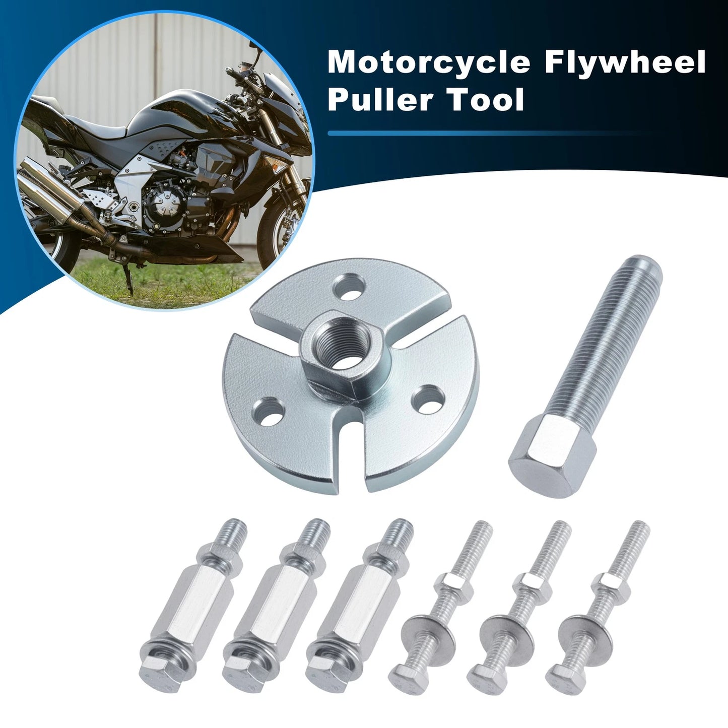 Flywheel Puller Z449-FLTOSK for Kawasaki 1000 LTD KZ1000B KZ1000K (1980–1982)