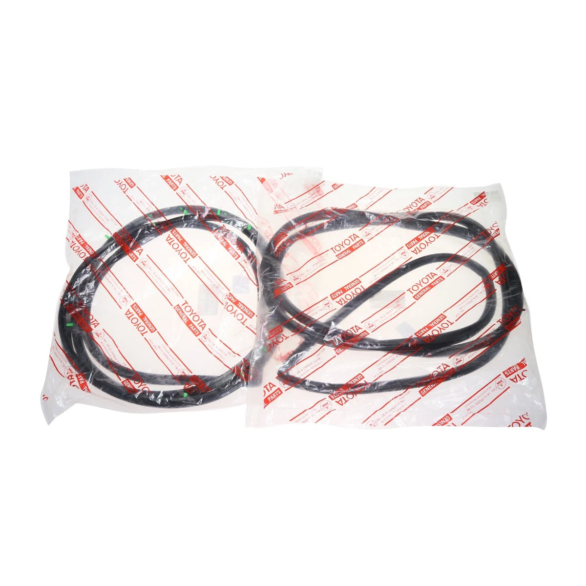 Set of 4 Front Door Weatherstrip Rubber for Toyota Corona Sedan (RT80–RT82)