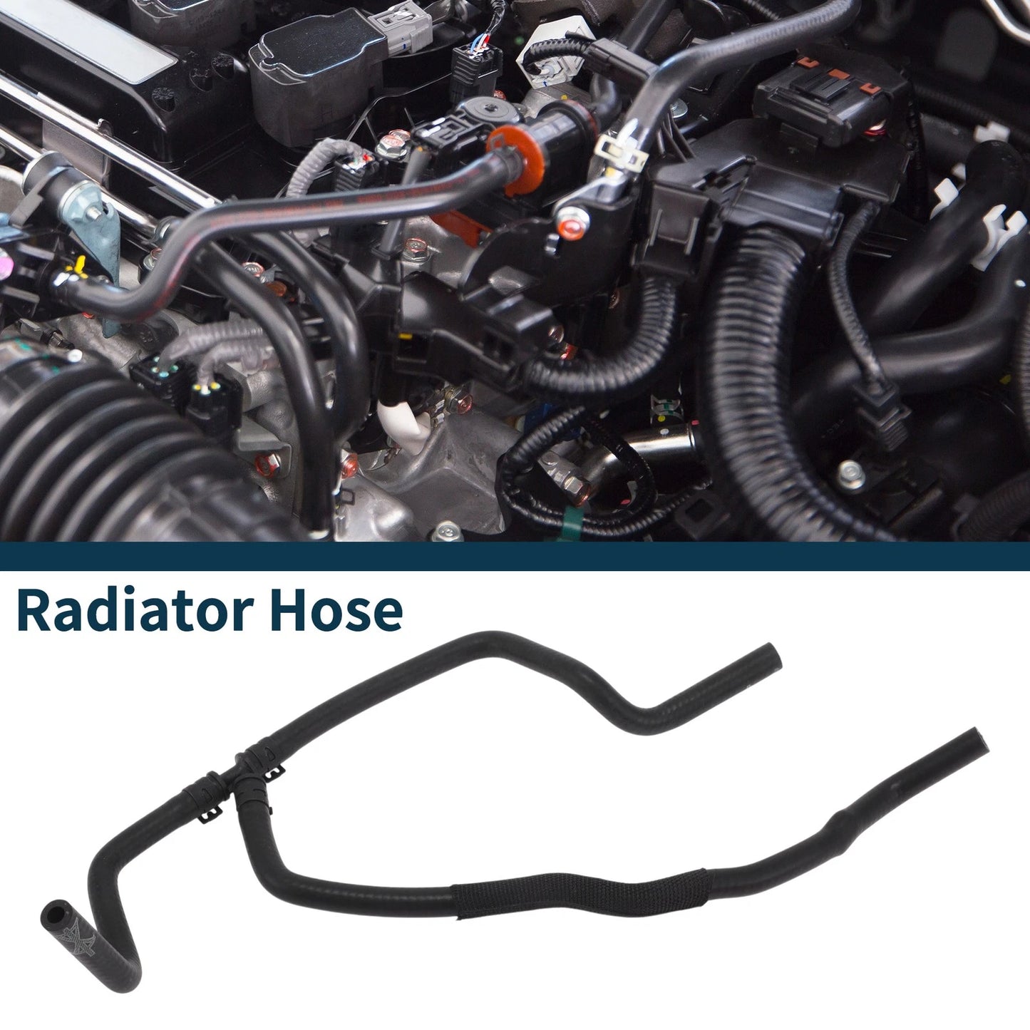 Radiator Hose Coolant Pipe for Audi A6 3.2L V6 (2006–2011) 4F0121107AG Rubber