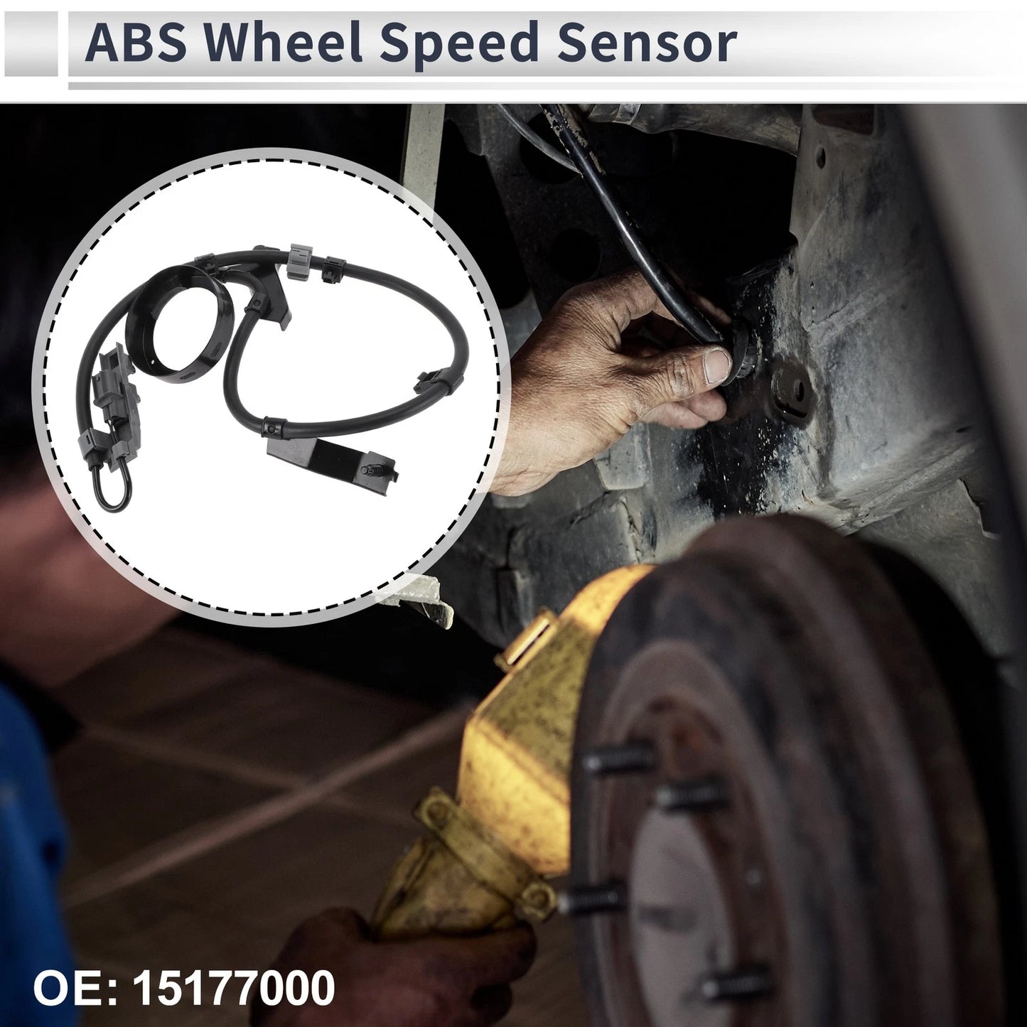 ABS Wheel Speed Sensor No. 15177000 for Chevrolet Colorado (2004–2008)