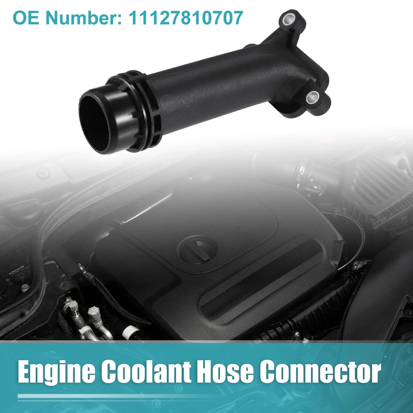 Engine Coolant Hose Connector for BMW E90 E91 E92 E93 X1 X3 X4