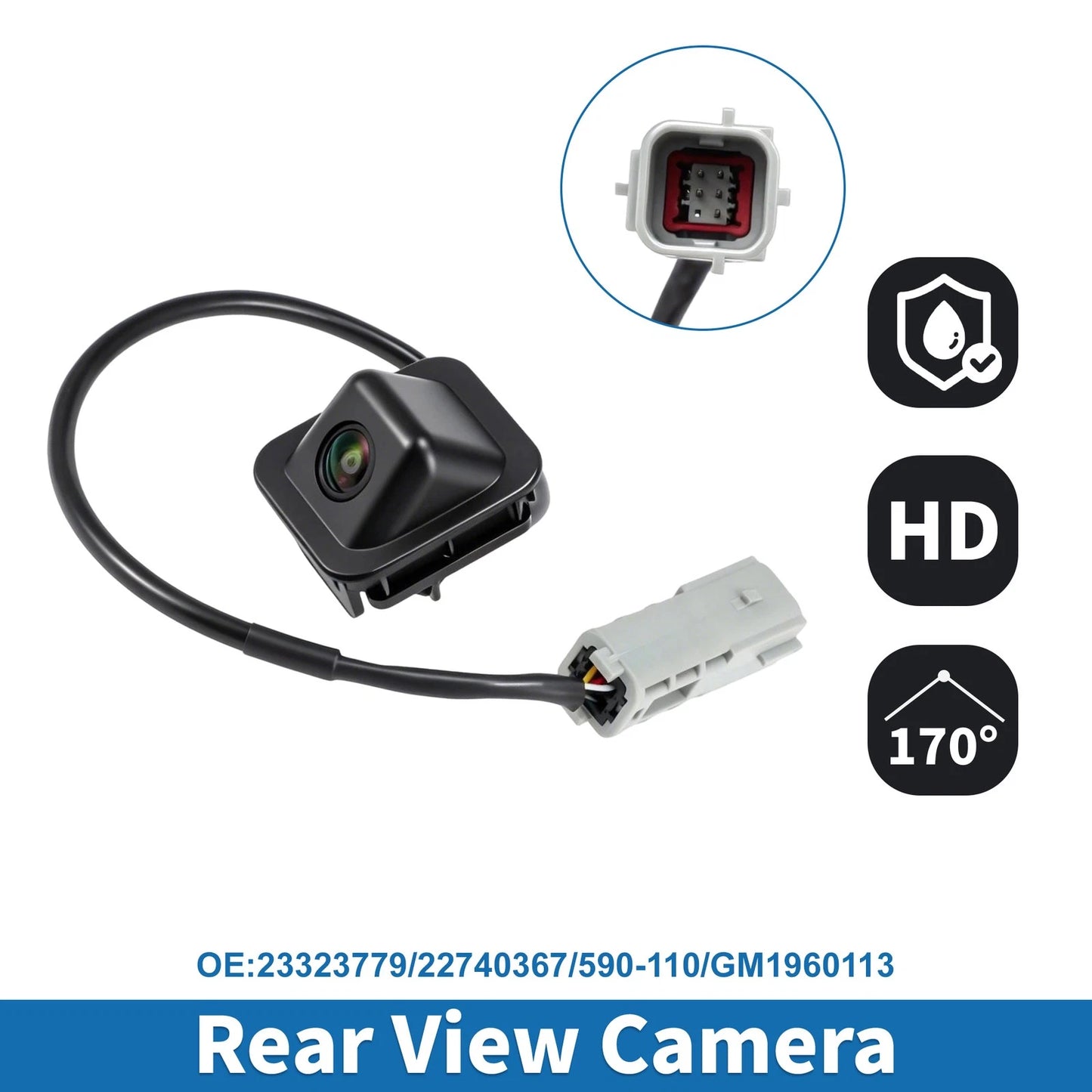 Rear View Camera for Chevrolet Impala (2014–2020) 23323779/22740367/590-110
