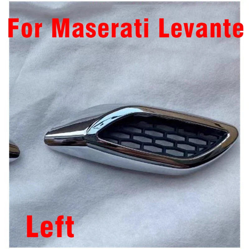 Left Front Side Fender Air Vent Grille Cover Trim Mesh for Maserati Levante