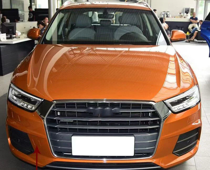Car Front Bumper Tow Hook Eye Trailer Cover Trim Cap for AUDI Q3 (2016–2019)