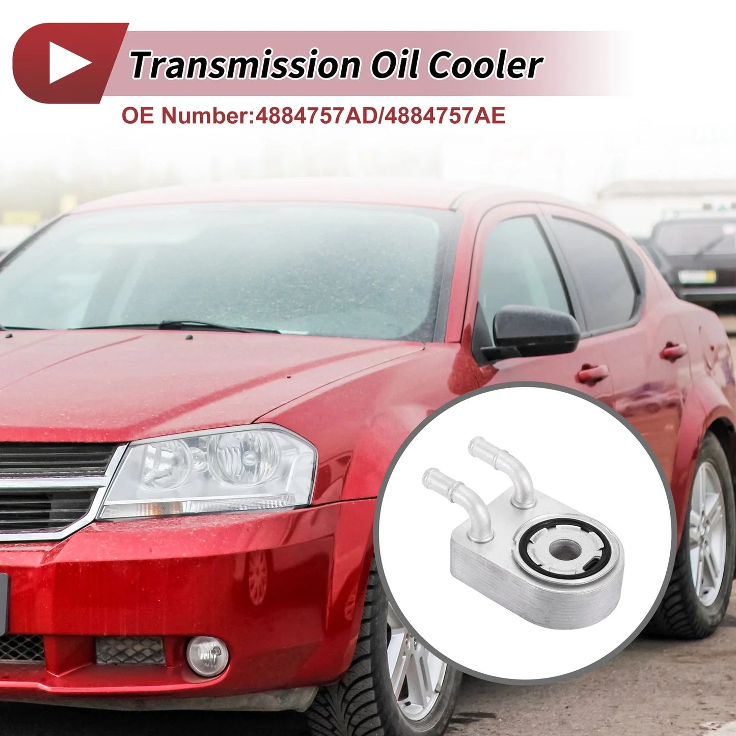 Engine Oil Cooler for Dodge Avenger 2008-2014 - 1 Set