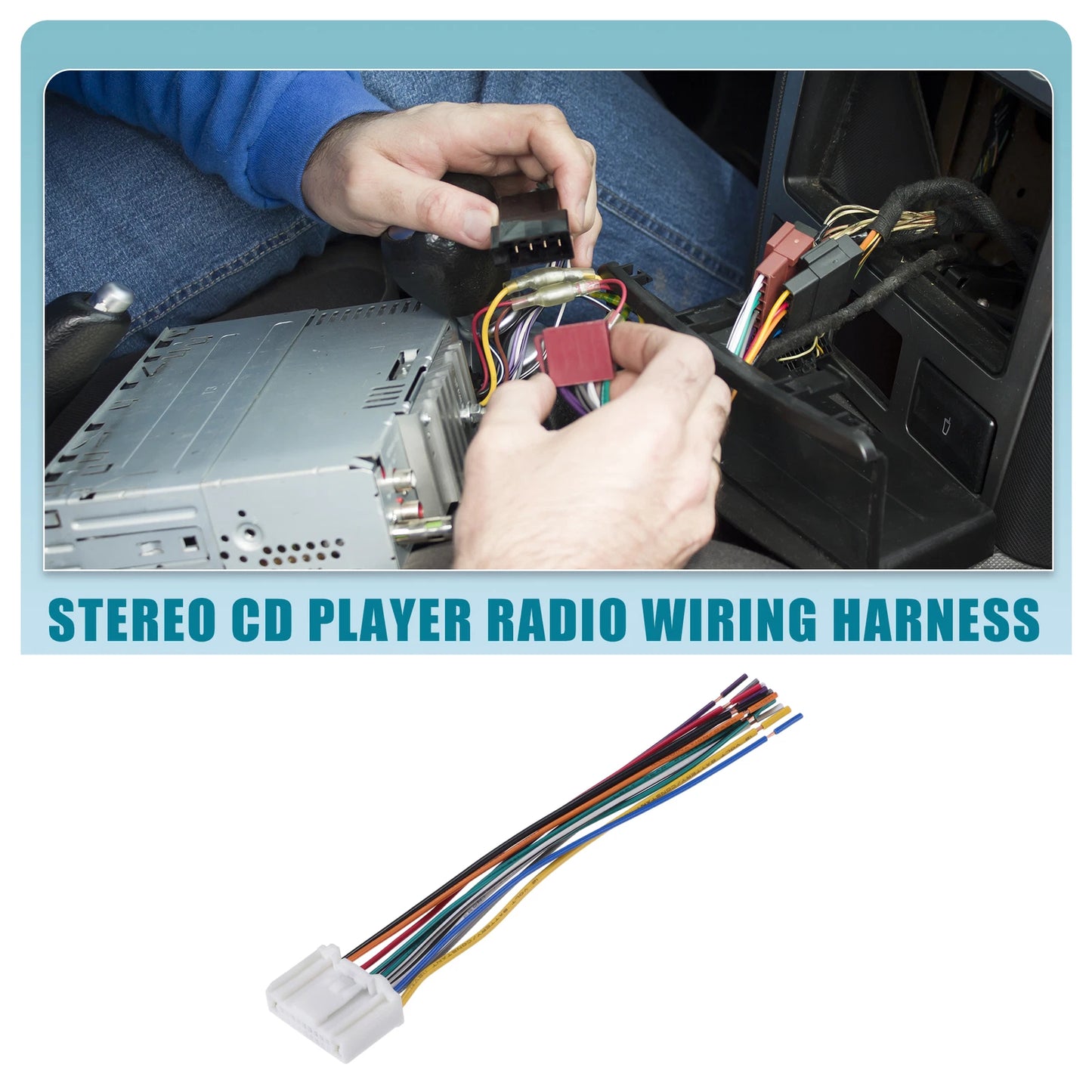 Car Stereo CD Player Wiring Harness for Nissan (2007)
