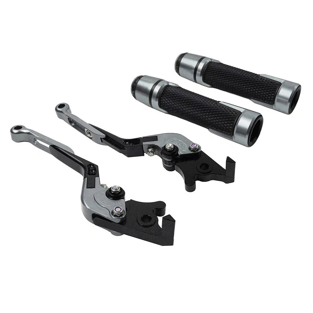 Extendable Brake Clutch Lever Grip Set for Yamaha YZF R1 R1M (2015-2023)