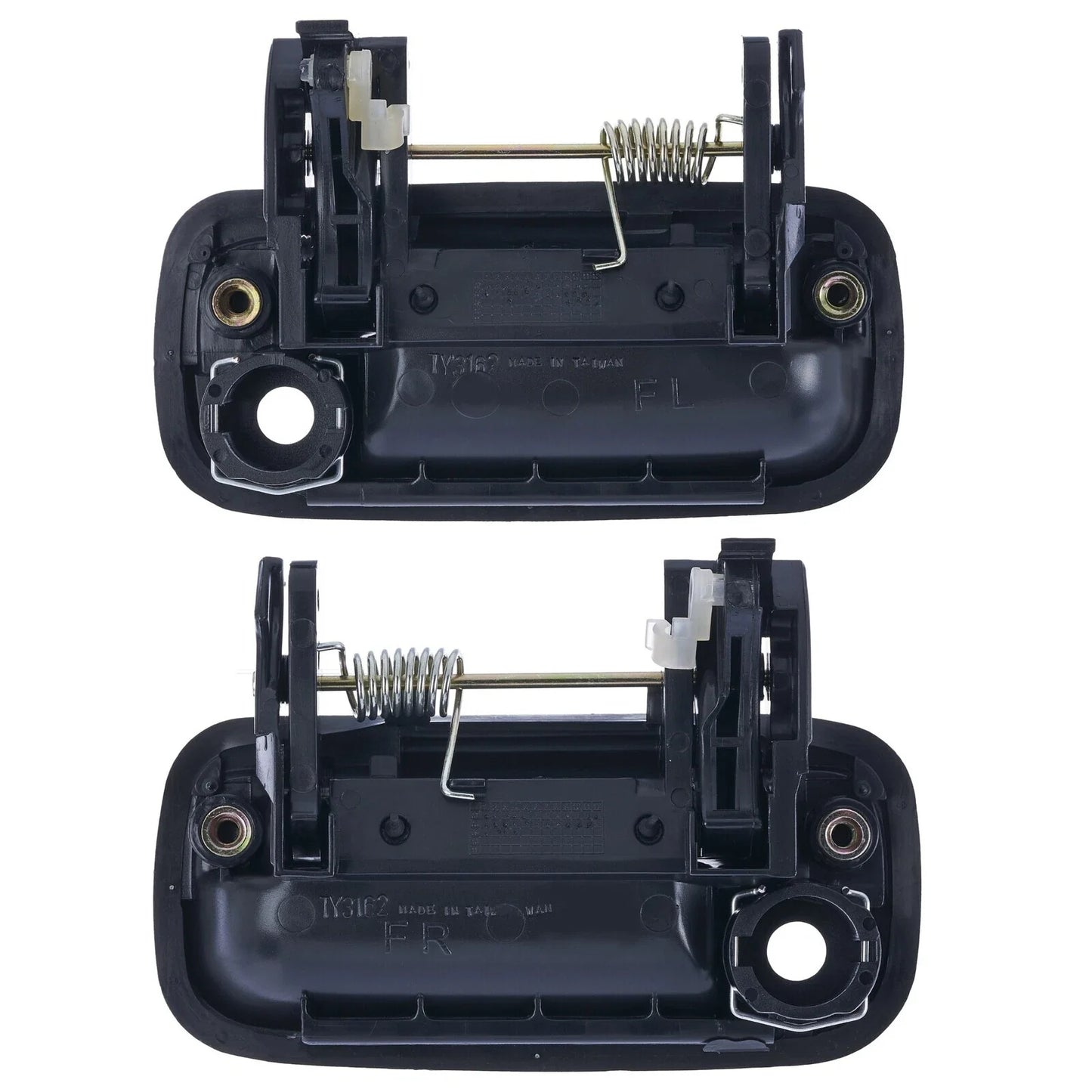 4x Front & Rear Left + Right Outer Door Handle Black for Toyota Hilux (1997–2005)