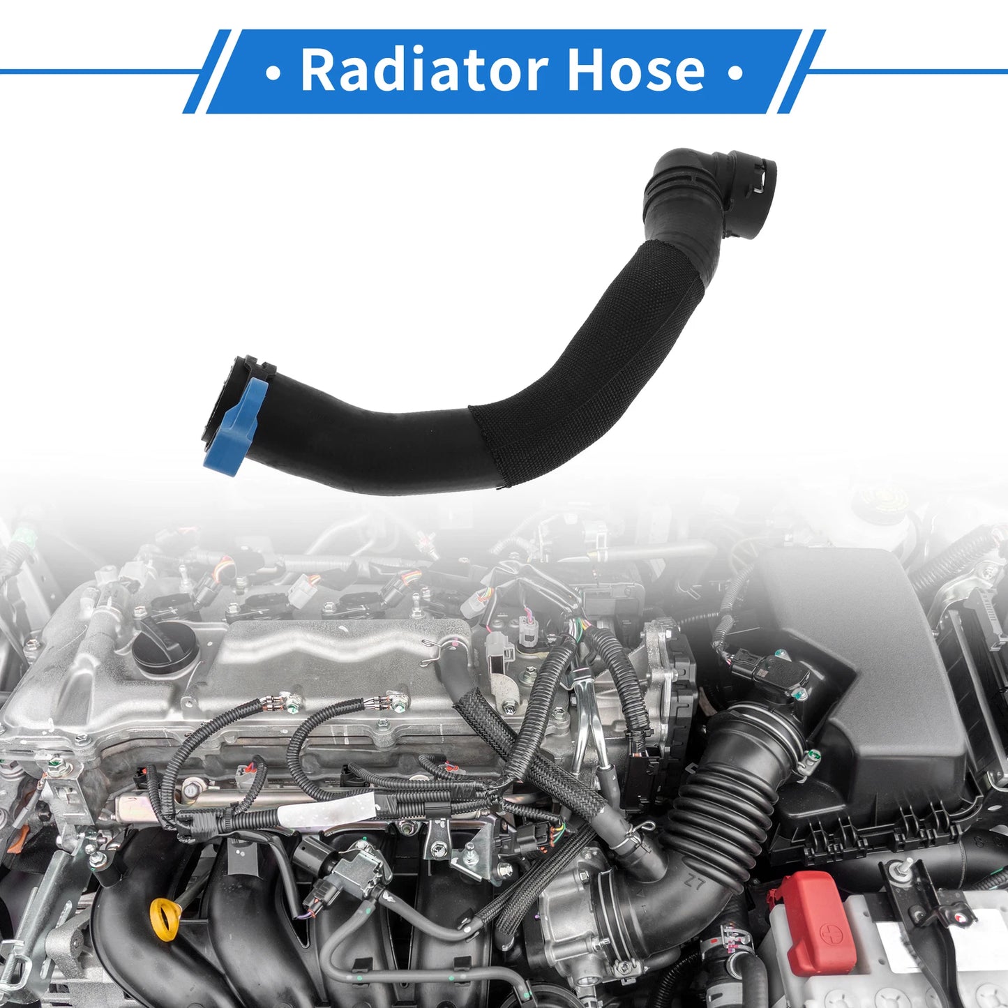 Radiator Hose for Land Rover Range Rover Sport 3.0L (2010–2013) No.LR095544 Rubber