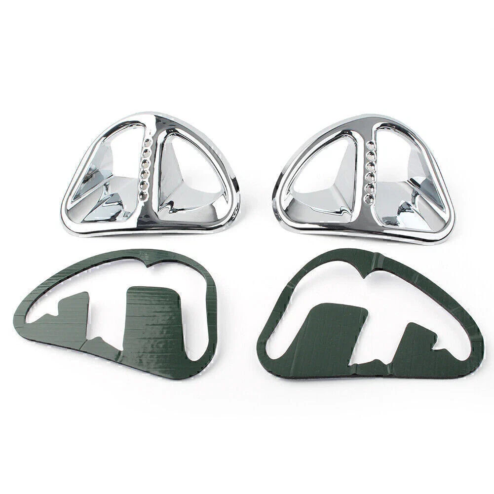 Chrome Air Intake Grilles Accents for Honda Goldwing GL1800 (2001-2011)