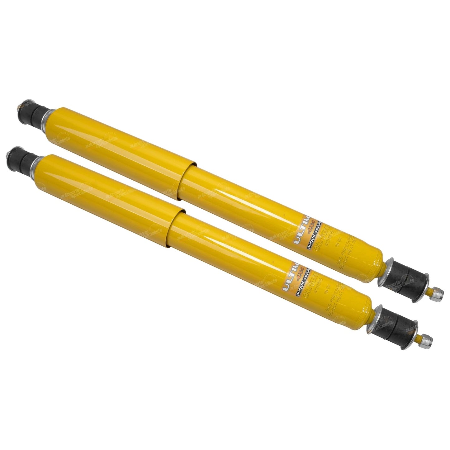 2 Front Gas Shock Absorbers for Nissan Patrol GQ GU (1997–2016) with 3" Lift