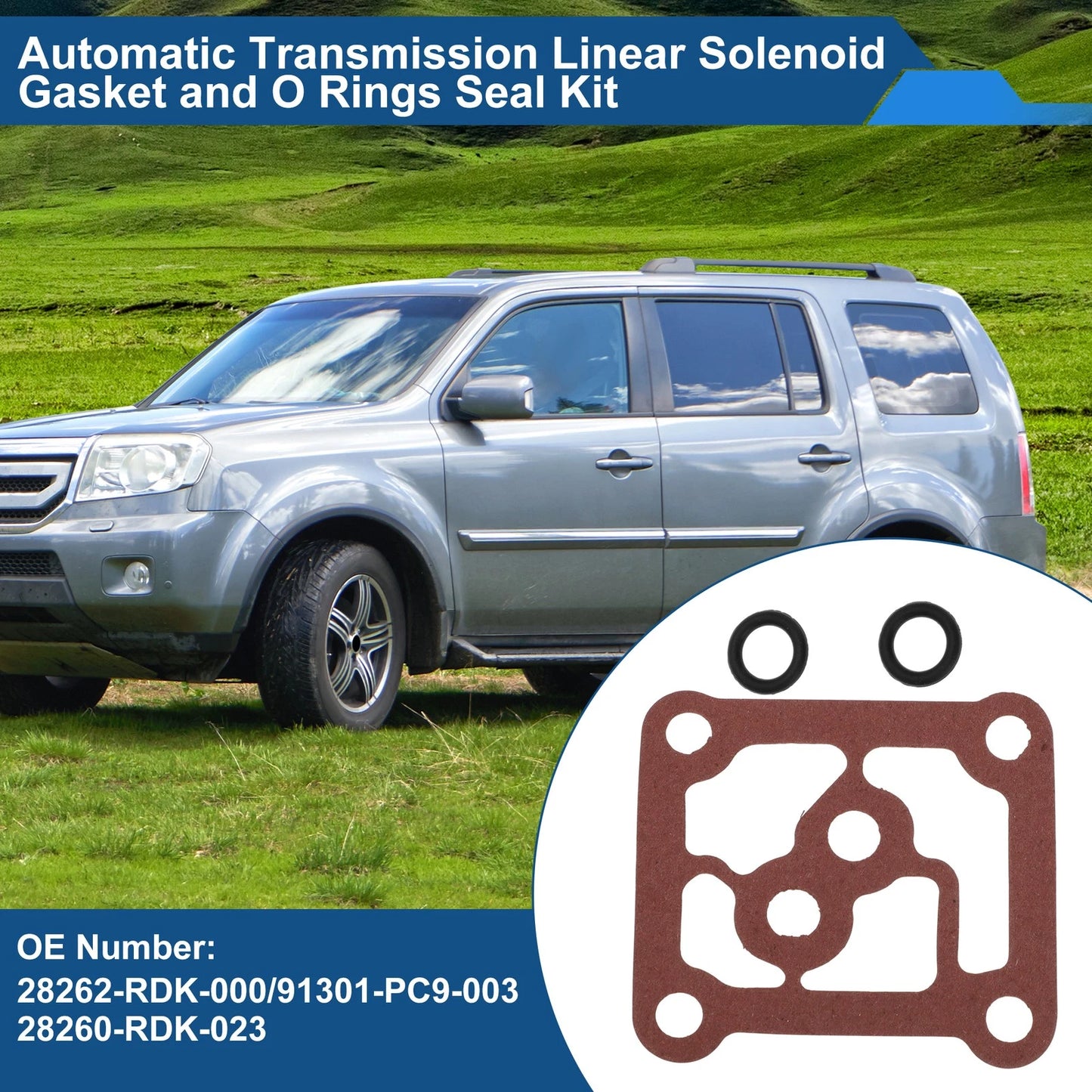 Transmission Single Linear Solenoid Valve Gasket for Acura MDX (2001–2006)