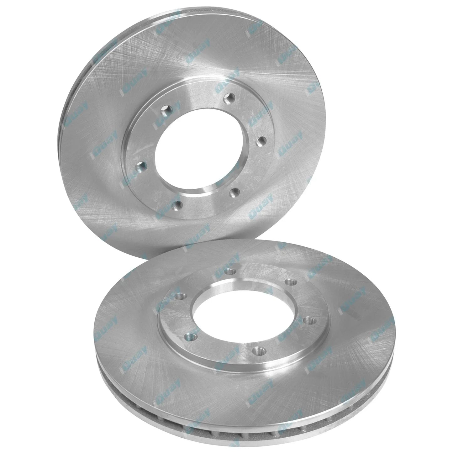 2 Front Disc Brake Rotors for Nissan Patrol GQ Y60 6cyl 4.2L 1992-1997