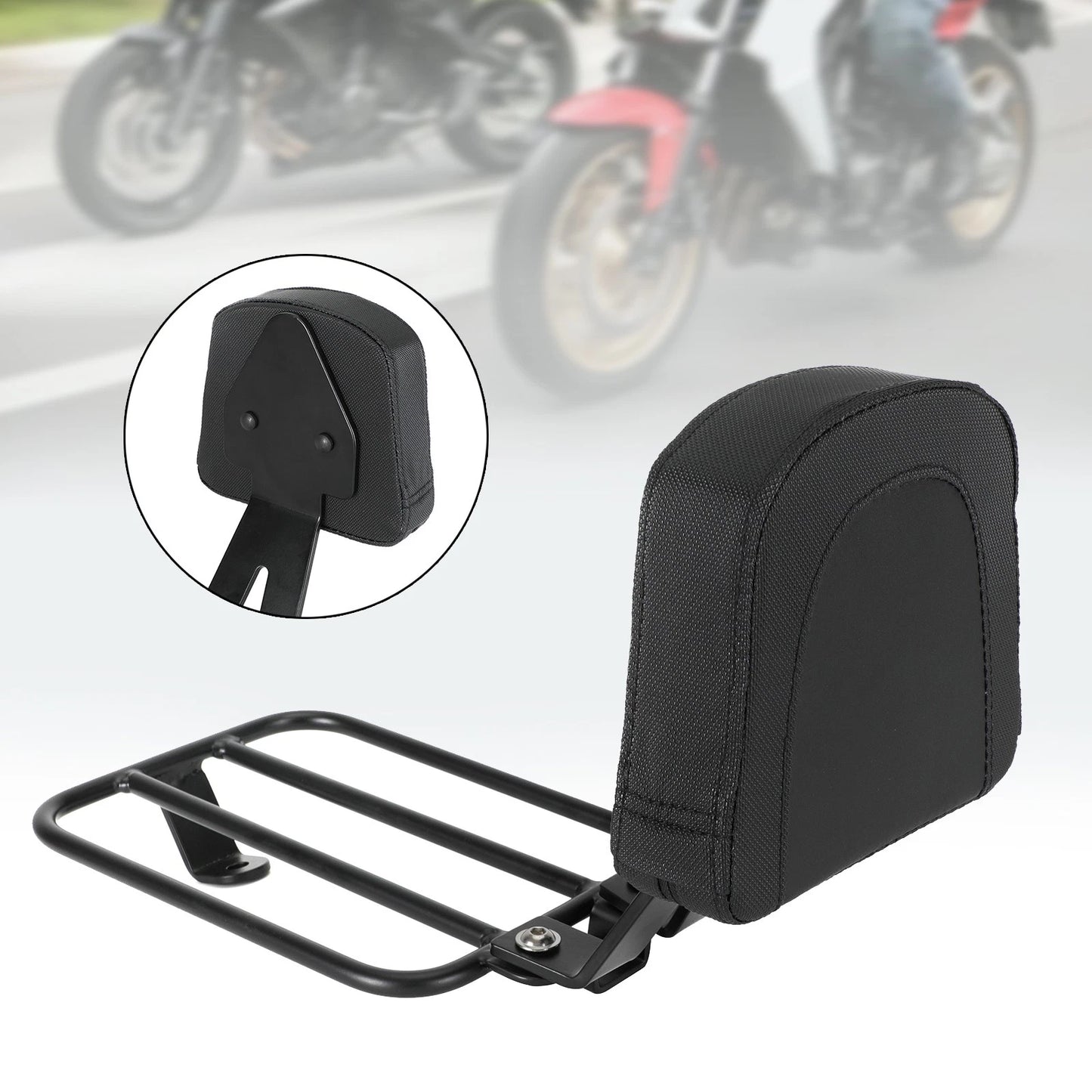 CNC Mirror Caps Black for Yamaha YZF-R6 YZF-R7 (2017–2024)