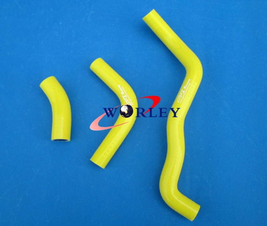 Yellow Silicone Radiator Hose for Suzuki DRZ400 (2002–2011)
