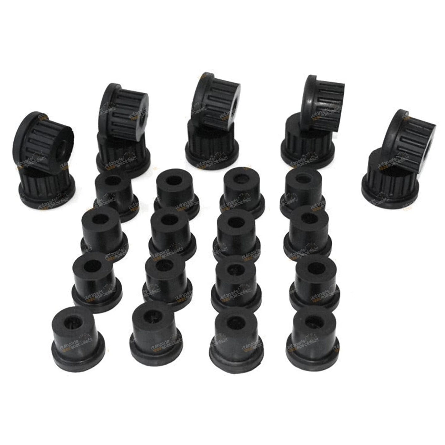 Front & Rear Rubber Leaf Spring Bush Kit for Sierra SJ410 SJ413 LJ50 LJ80
