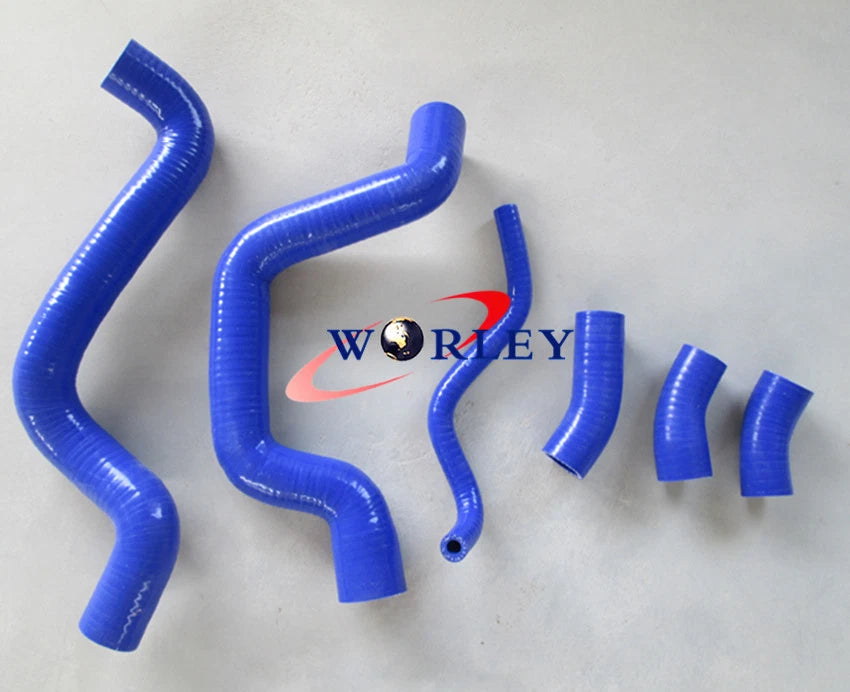 Silicone Radiator Hose Kit for Suzuki SV650 (2003–Present) - Blue