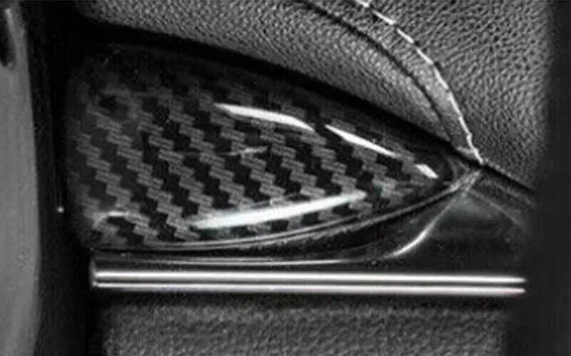 Carbon Fiber Inner Door Panel Cover Trim for Cadillac ATS (2014–2017)