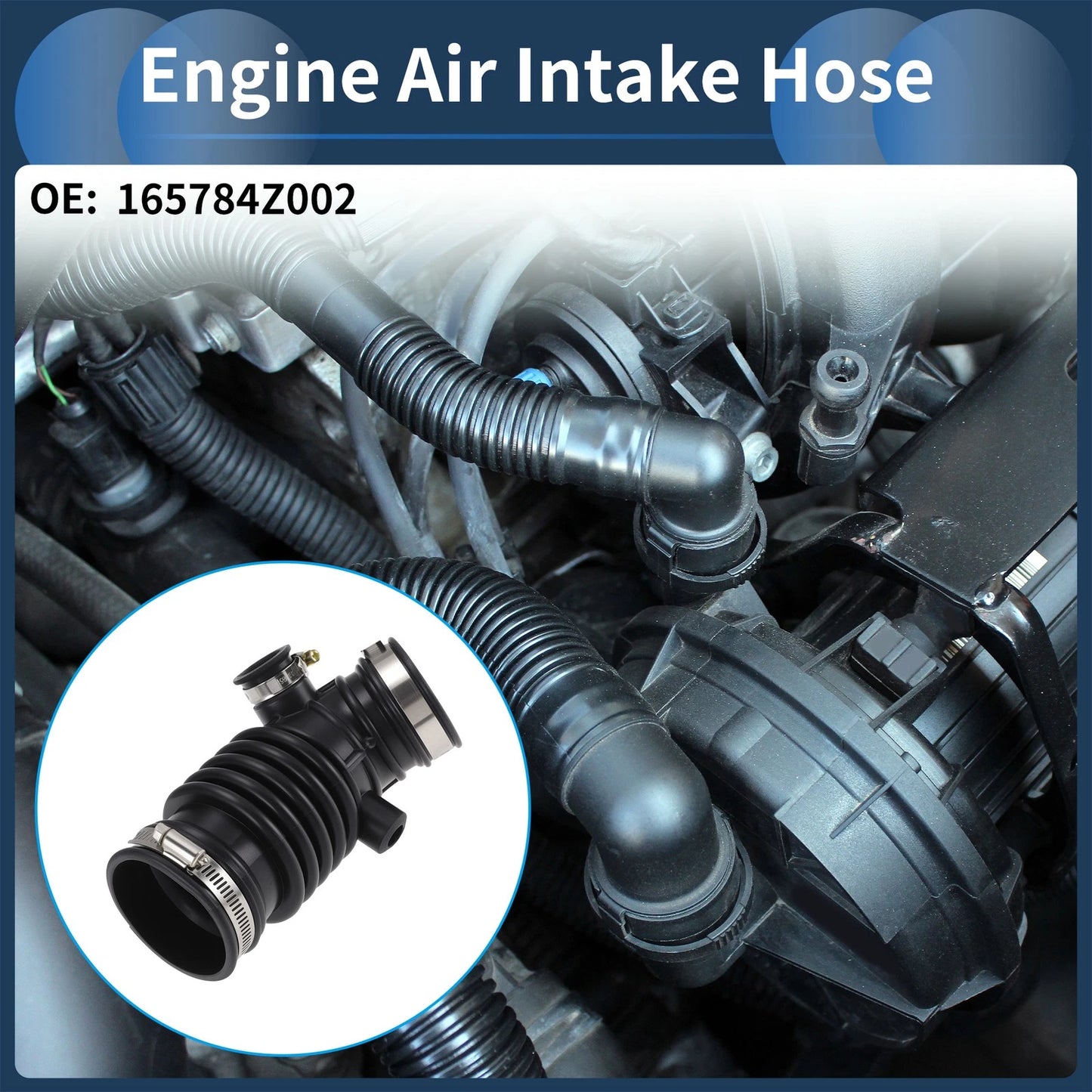 Set of 1 Engine Air Intake Hose for Nissan Sentra (2000–2002) No. 16578-4Z002