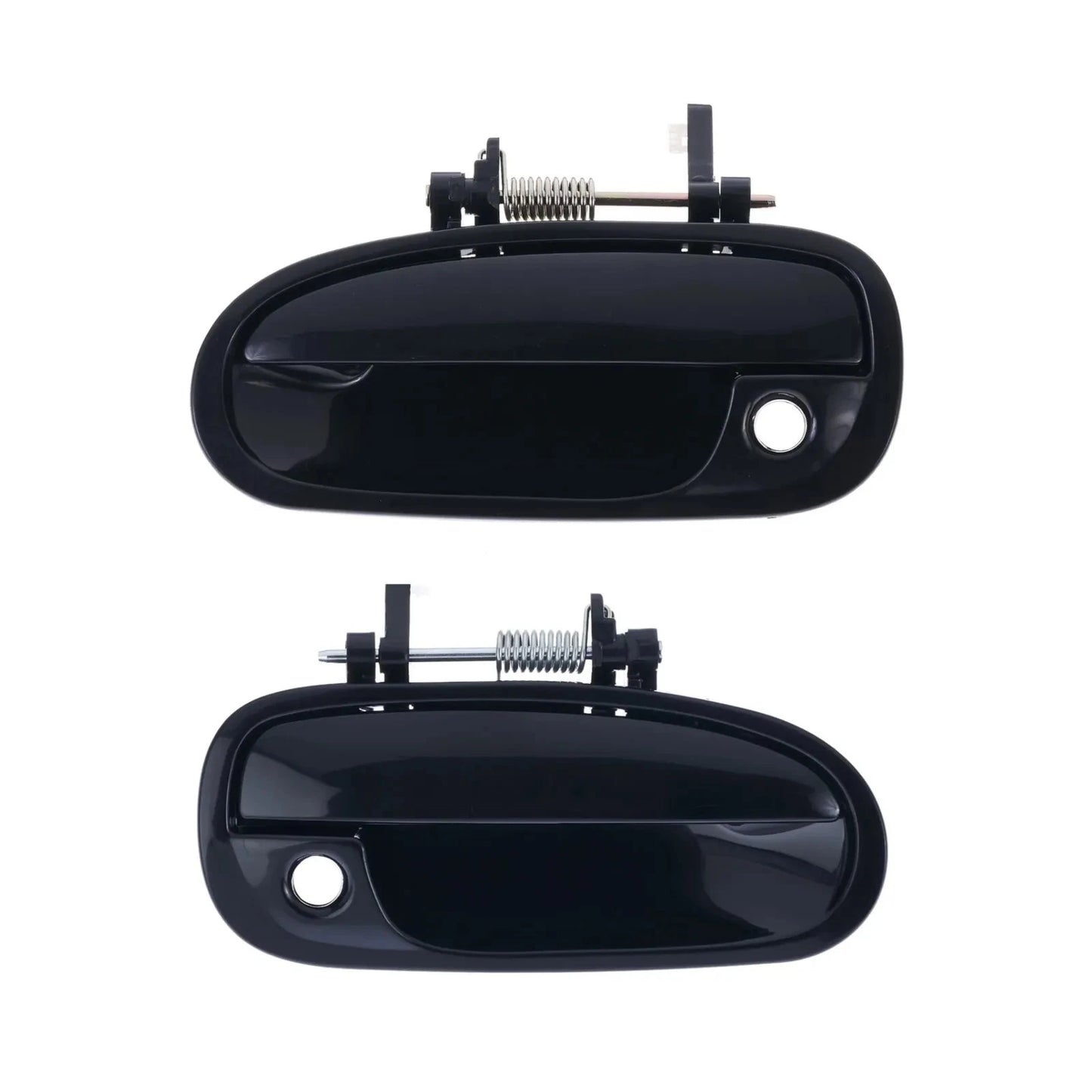 2X Front Outer Door Handles for Honda Civic EK (1995–2001) Black