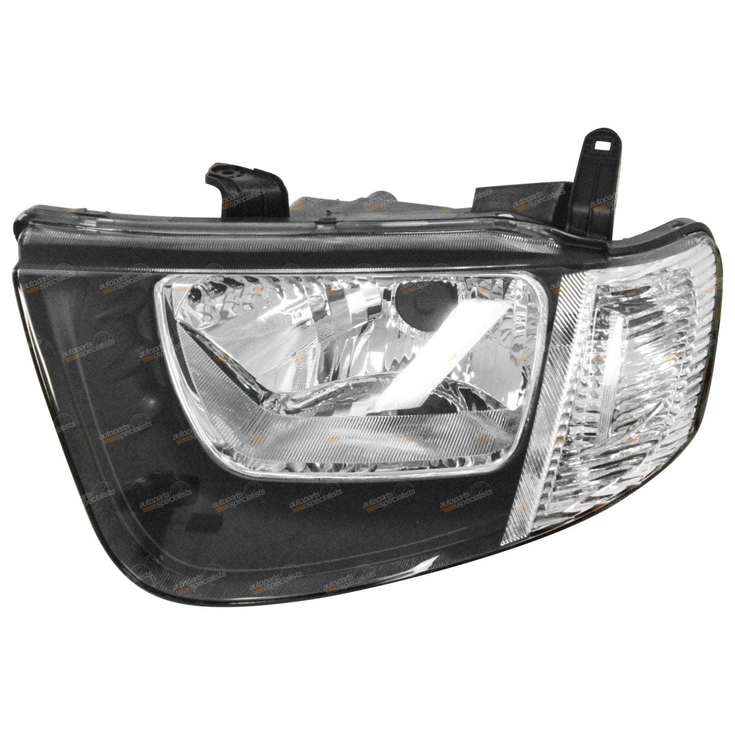 Headlight Pair with Clear Flasher for Mitsubishi Triton (2006–2009)