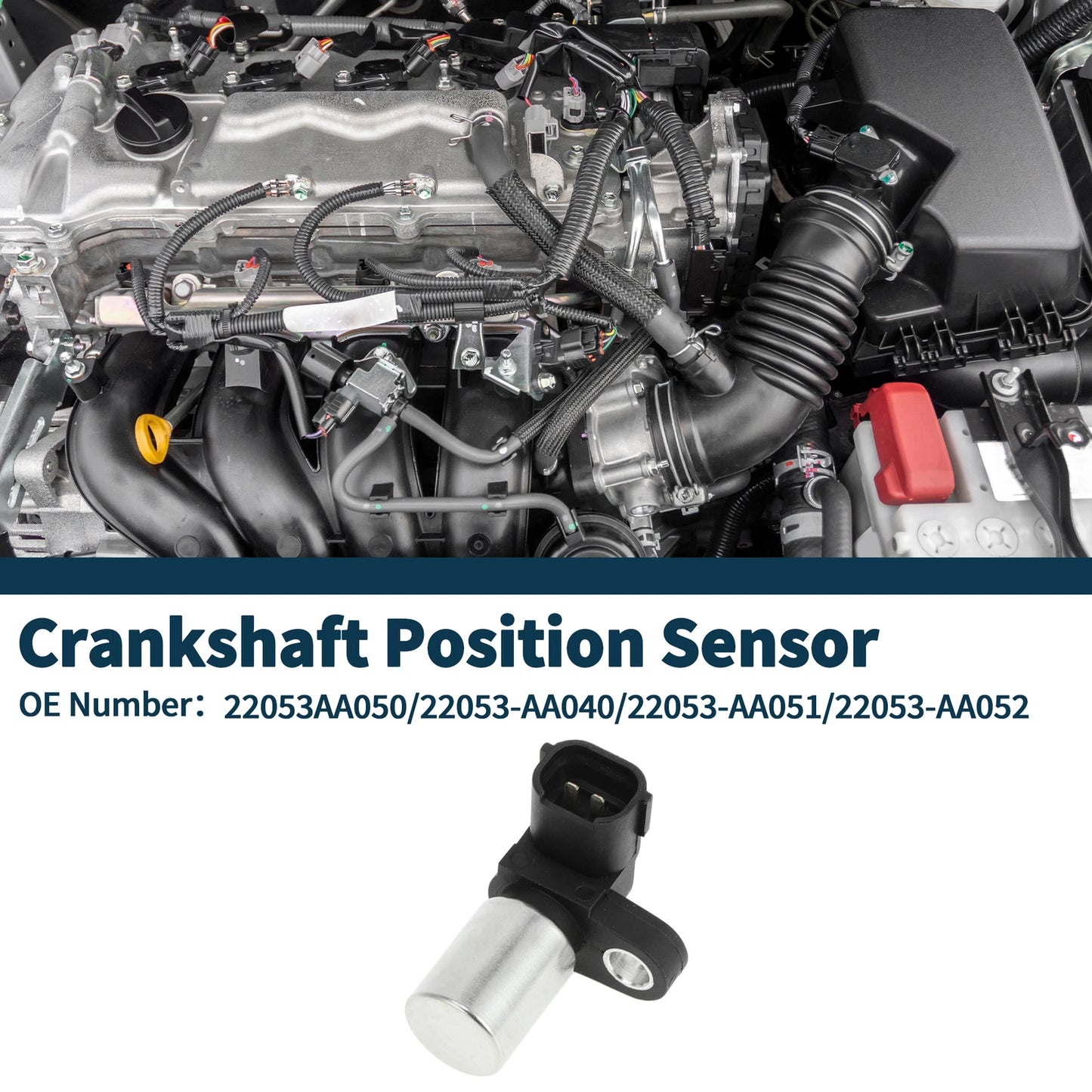 Crankshaft Position Sensor for Subaru Legacy 2.5 (1996–2014) No. 22053AA050