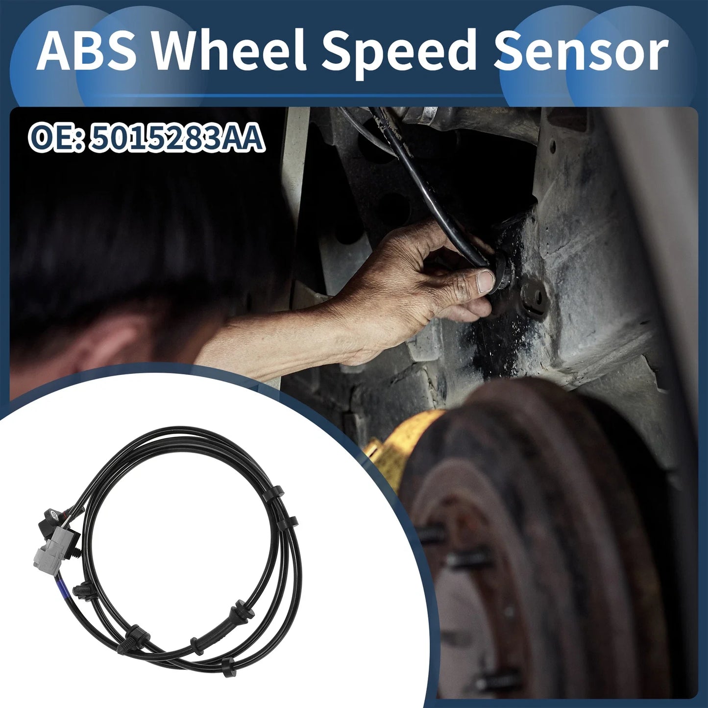 ABS Wheel Speed Sensor for Dodge Ram 1500 (2010-2018)