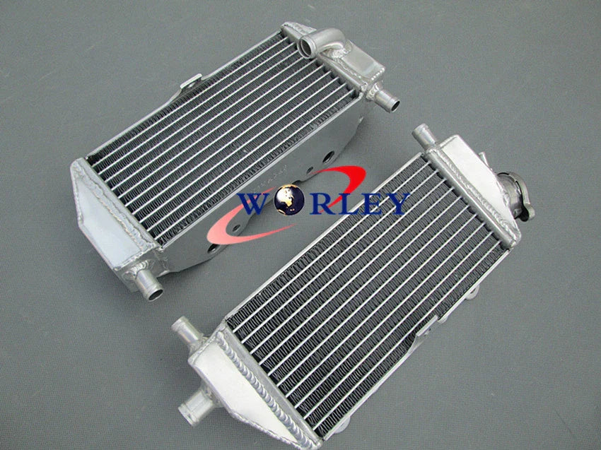 Aluminum Radiator & Silicone Hose for Kawasaki KX125 KX 125 (1999-2002)