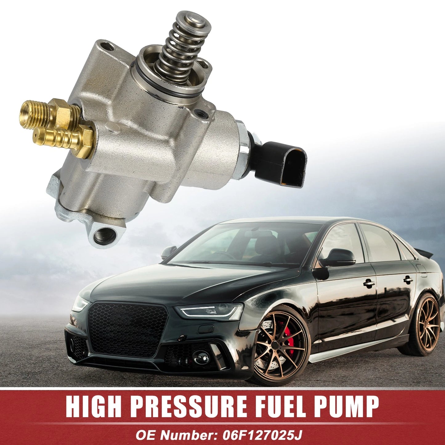 High Pressure Fuel Pump for Audi A4 (2005–2009) No. 06F127025J