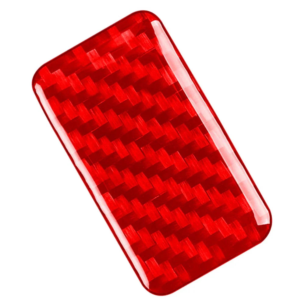 Red Interior Rear Console Insert Cover Trim for Volkswagen Passat (2001-2005)
