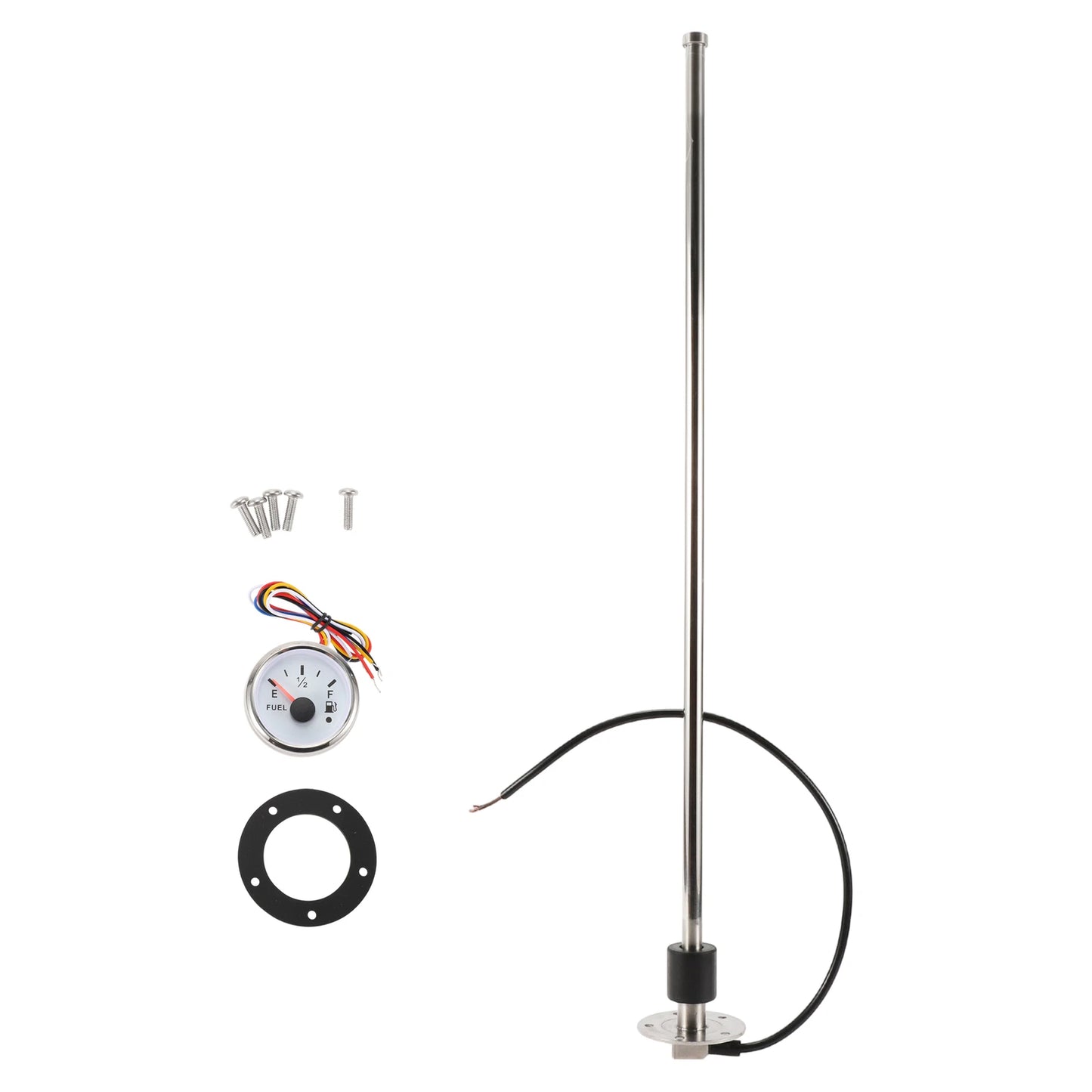 Fuel Sending Unit and Gauge Kit 240-33 Ohm for Boat Car Truck (737mm)