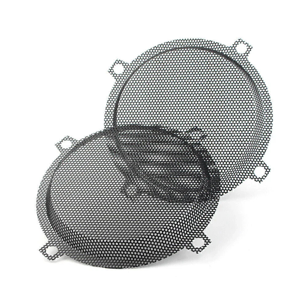 Black Wired Steel Mesh Speaker Grills for Harley Davidson Electra Glide