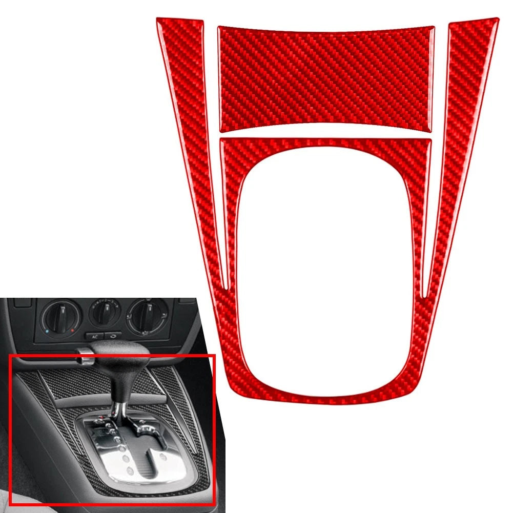 Radio CD Panel Side Button Cover Trim for Volkswagen Passat B5 (2001–2005) Black