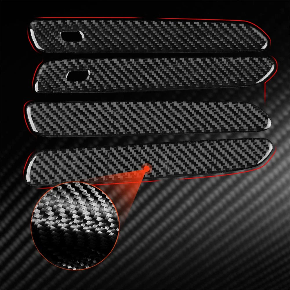 4 x Carbon Fiber Door Handle Stickers for BYD Seal (2022-2025)