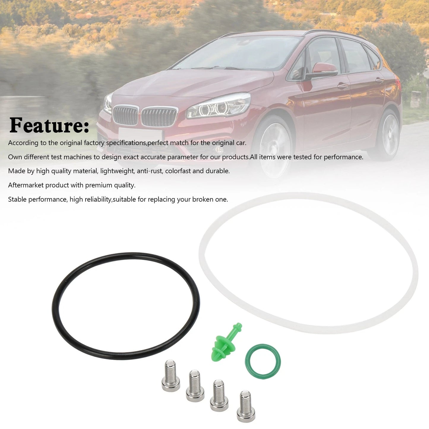 Fuel Injector Repair Seal Kit 0280155823 for BMW 540i 740i 740iL (1996–2003)