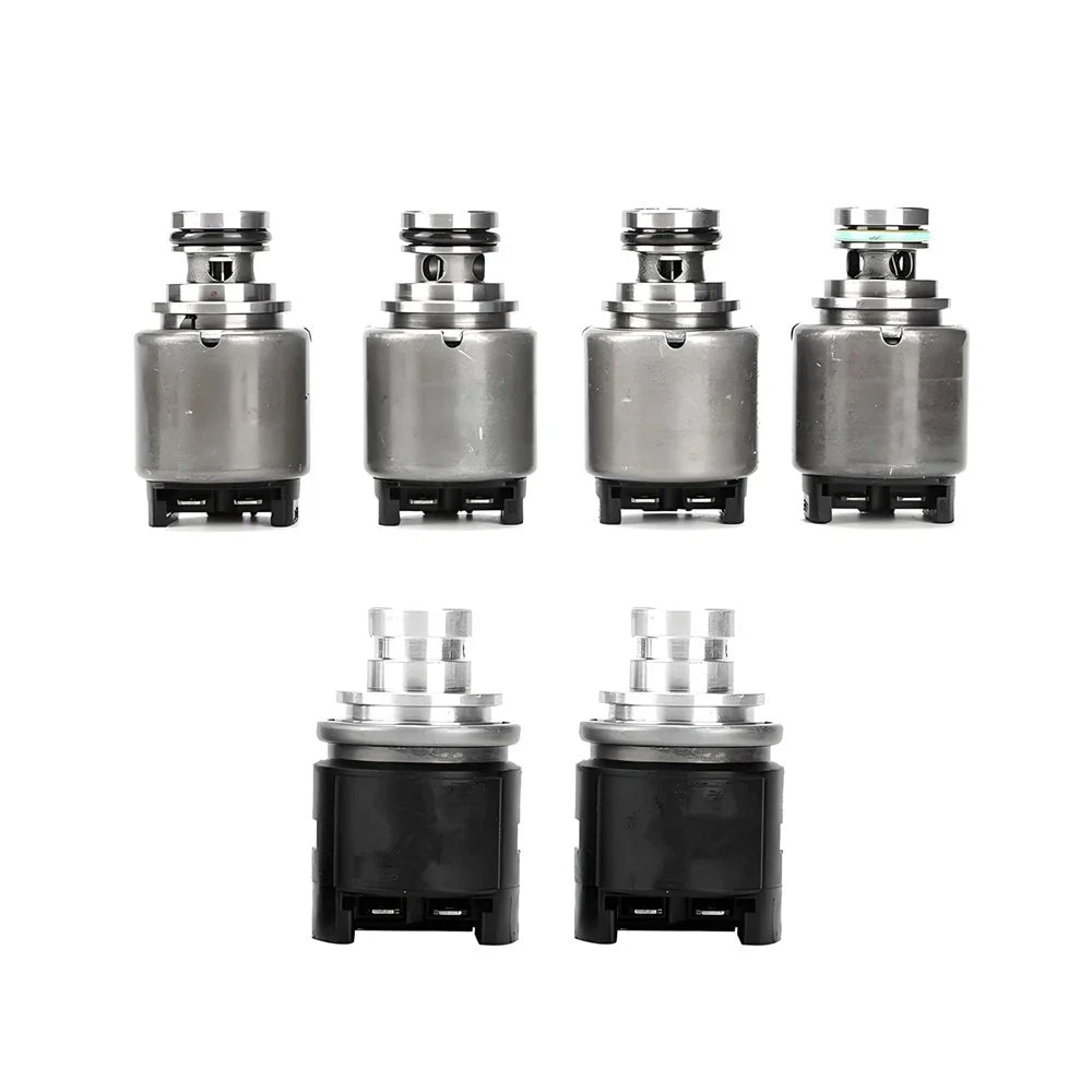 6Pcs Transmission Shift Solenoid Valve for Buick Chevrolet Suzuki (1995-2005)