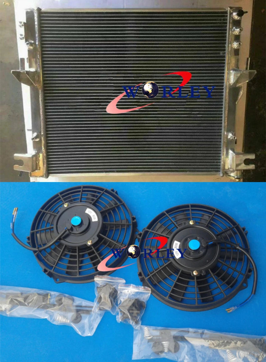 Aluminum Radiator with Fans for Jeep Wrangler JK (2007–2017)