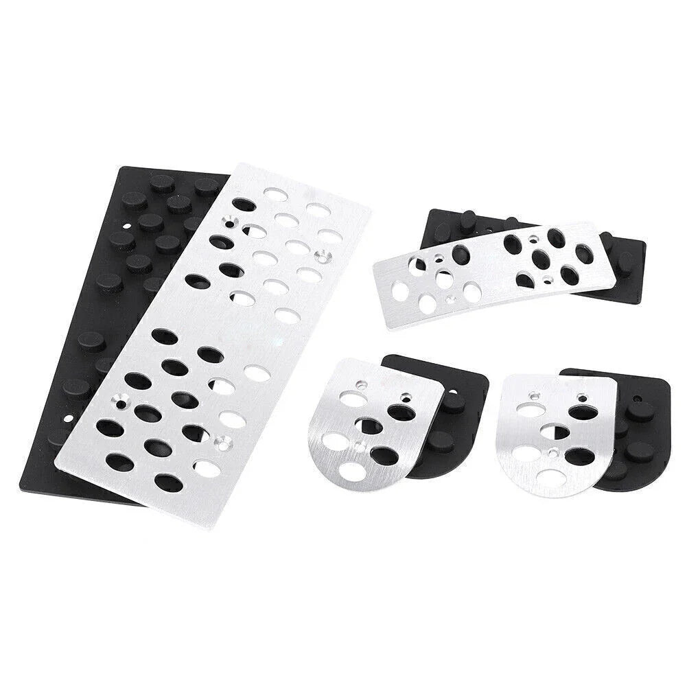 STI MT Pedals Foot Rest Pads for Subaru Legacy Outback Forester Impreza