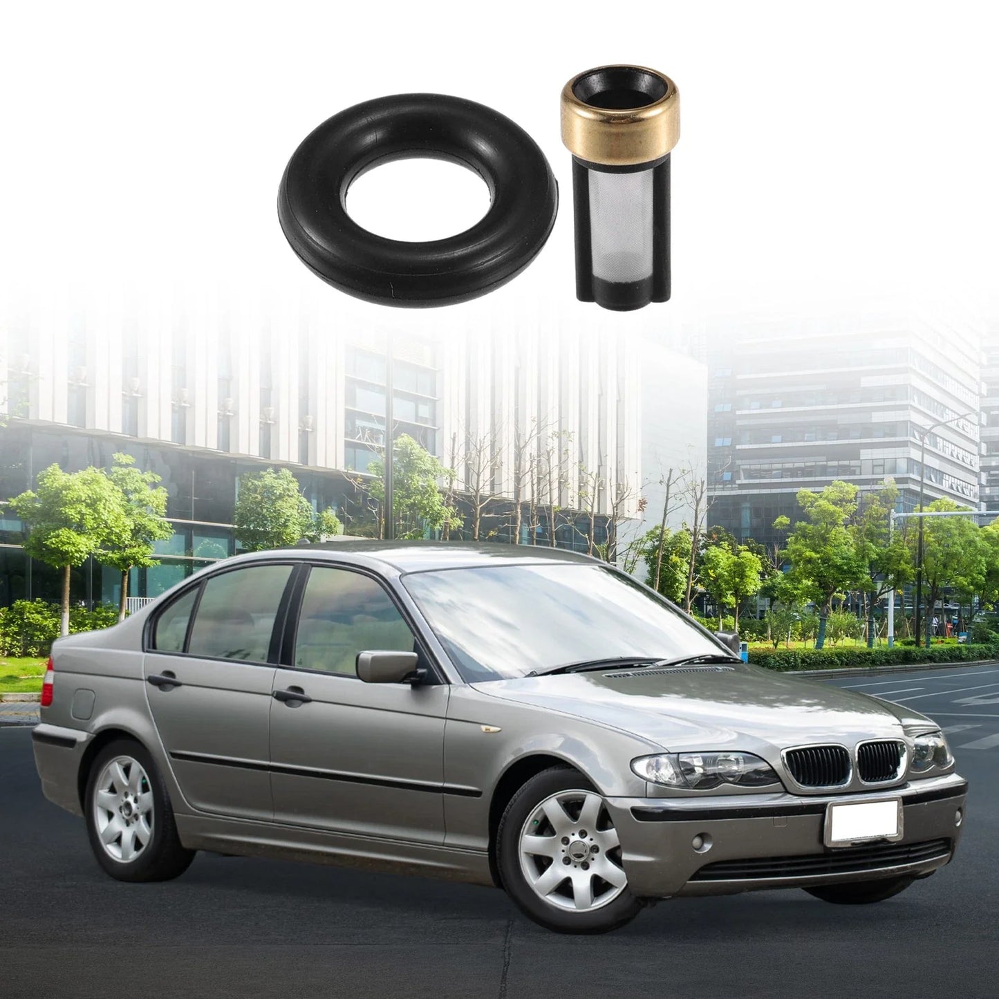 Fuel Injector Seal O Ring for BMW L6 3.0L 6 x Sets (2001-2006)