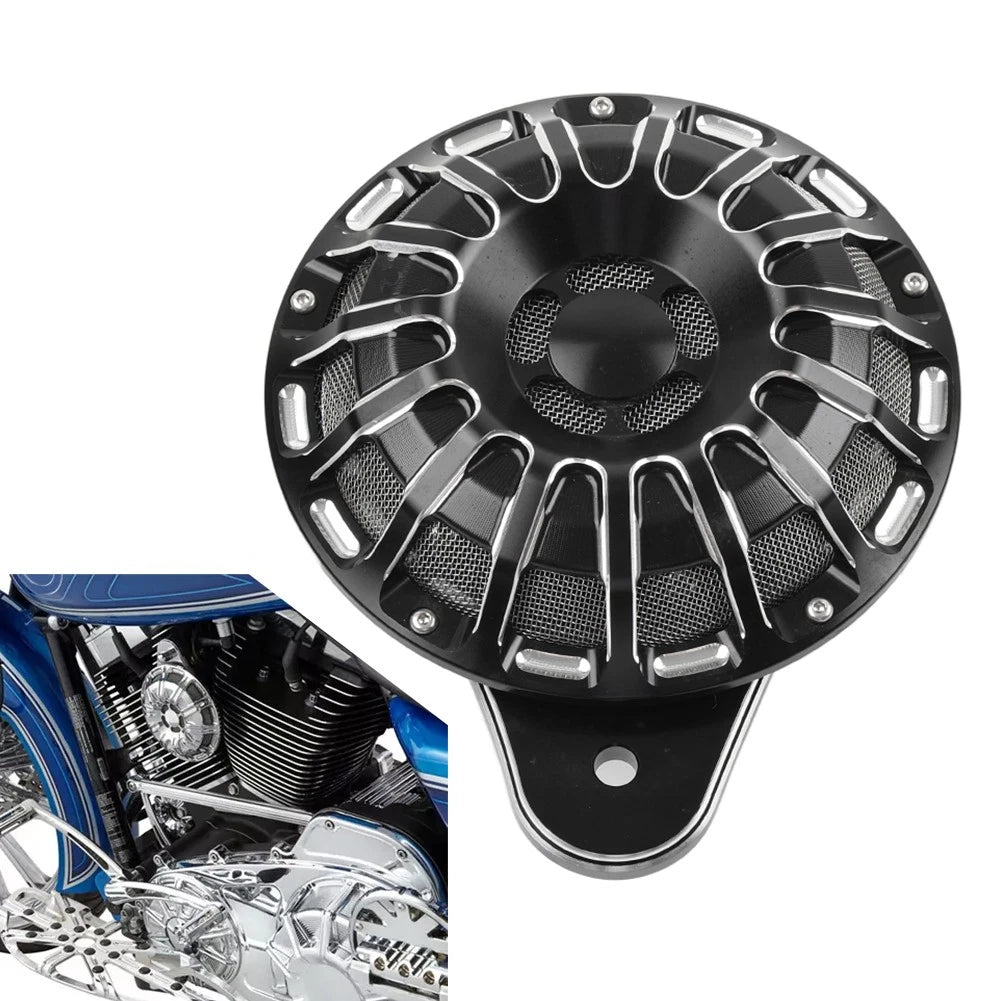 Horn Speaker Cover for Harley Softail Touring Dyna Big Twin (1991–2023)
