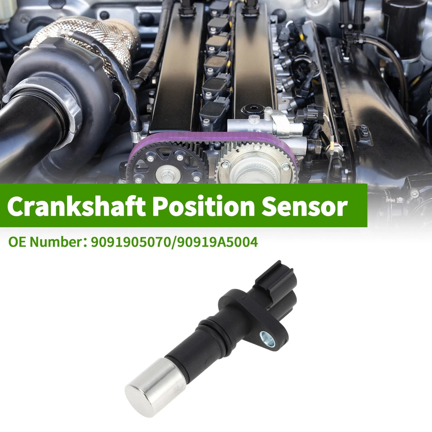Crankshaft Position Sensor for Toyota Avalon Hybrid (2013–2018) No. 9091905070