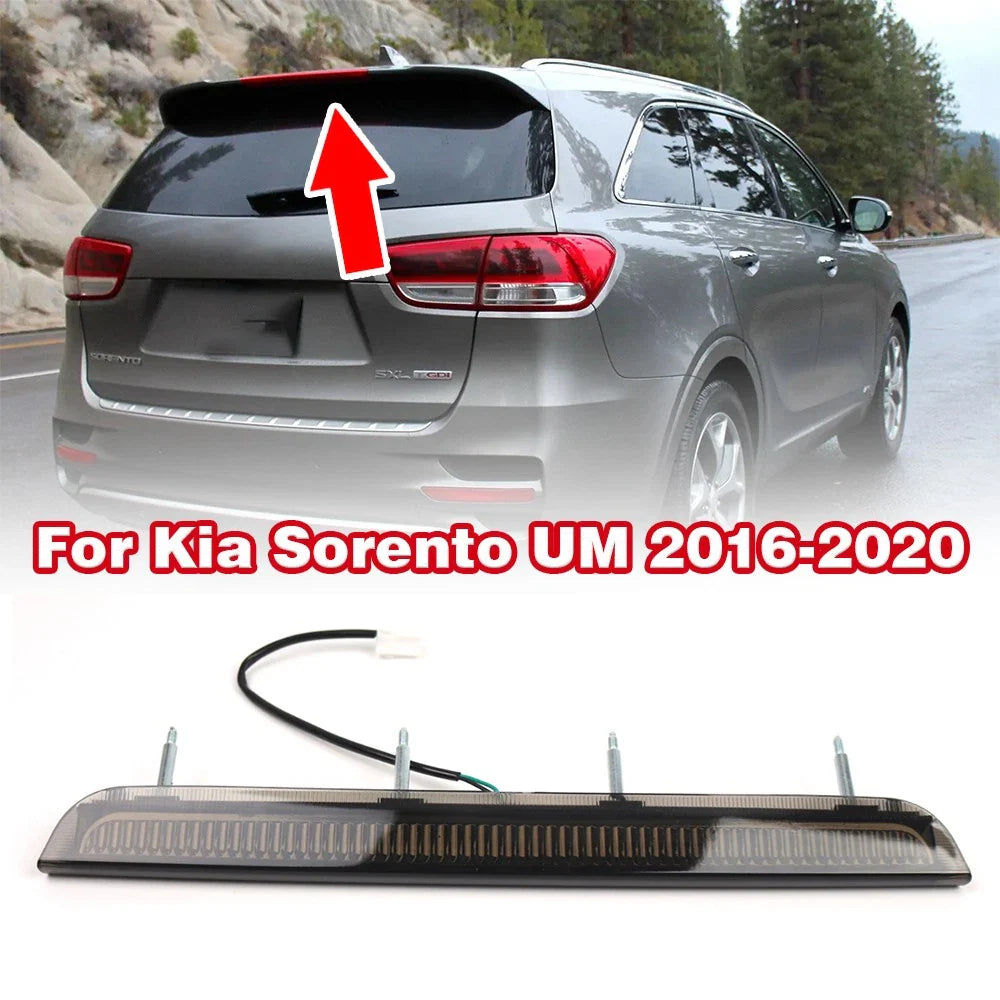 1x Smoke LED High-Level 3rd Center Brake Light for Kia Sorento UM (2016–2020)
