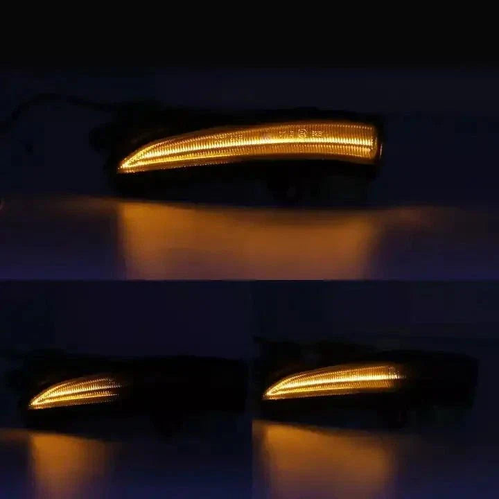 LED Dynamic Side Turn Signal Mirror Blinker Lights for Ford Fusion (2013–2020)