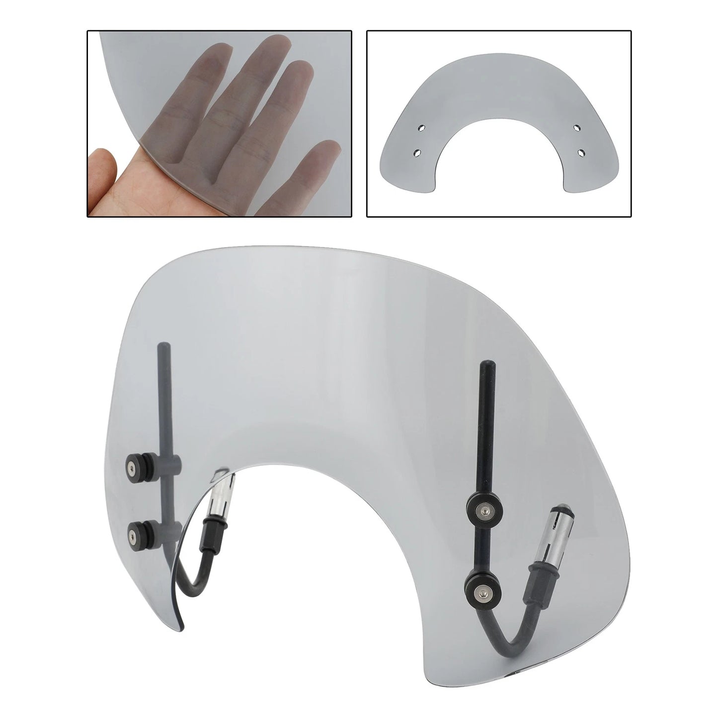 Short ABS Windshield for Vespa Primavera 150 (2014–2021)