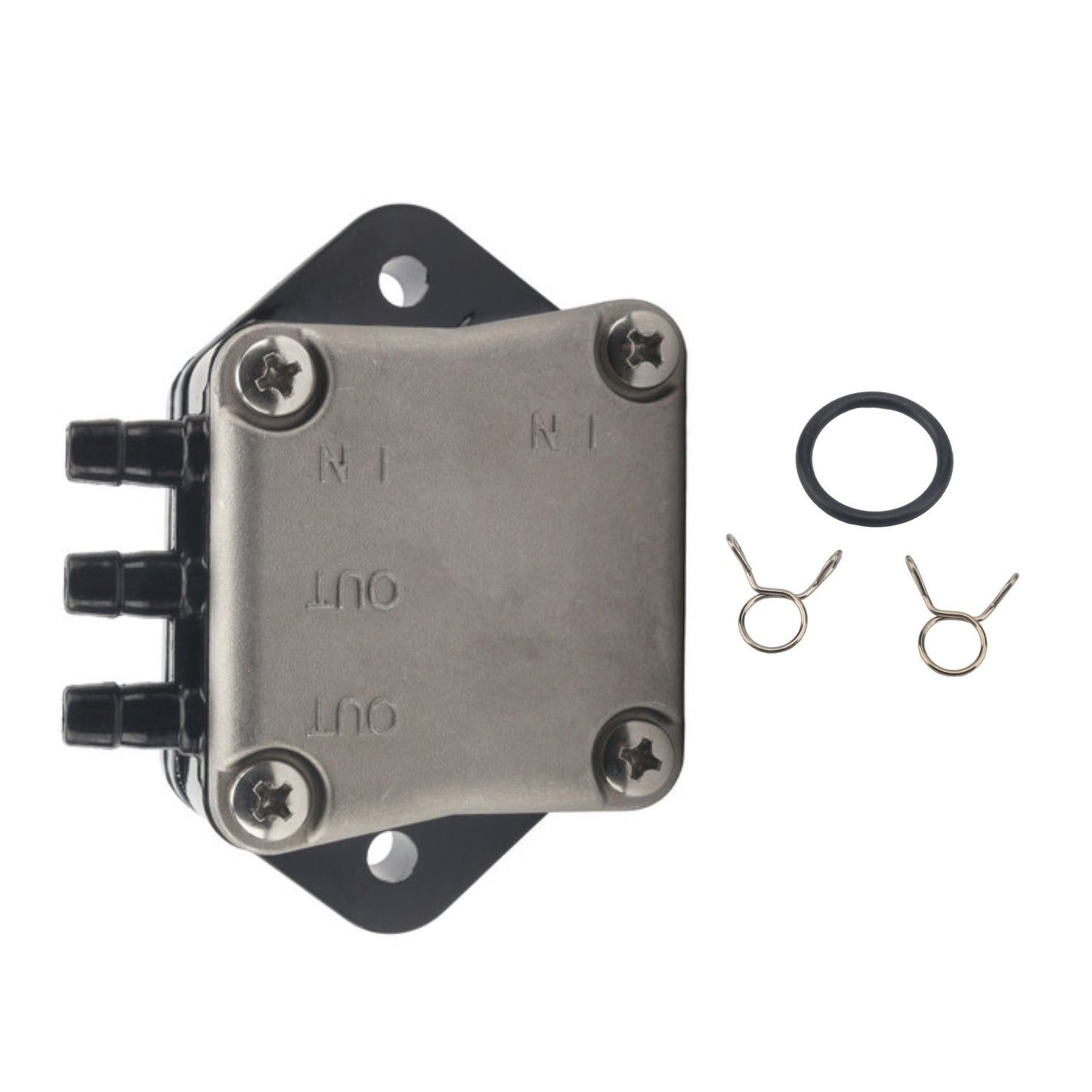 Fuel Pump with O-ring & Clips for Mercury Outboard (30-60 HP)