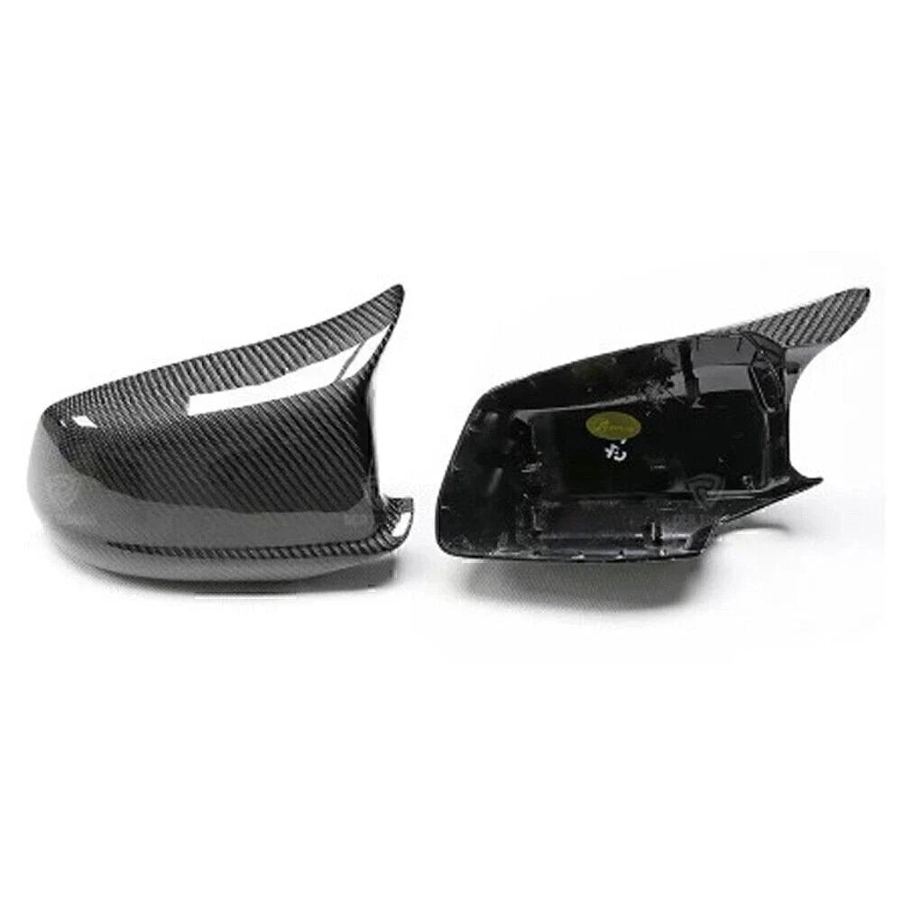 Carbon Fiber Mirror Cover Caps for BMW 5 Series (2010-2013)
