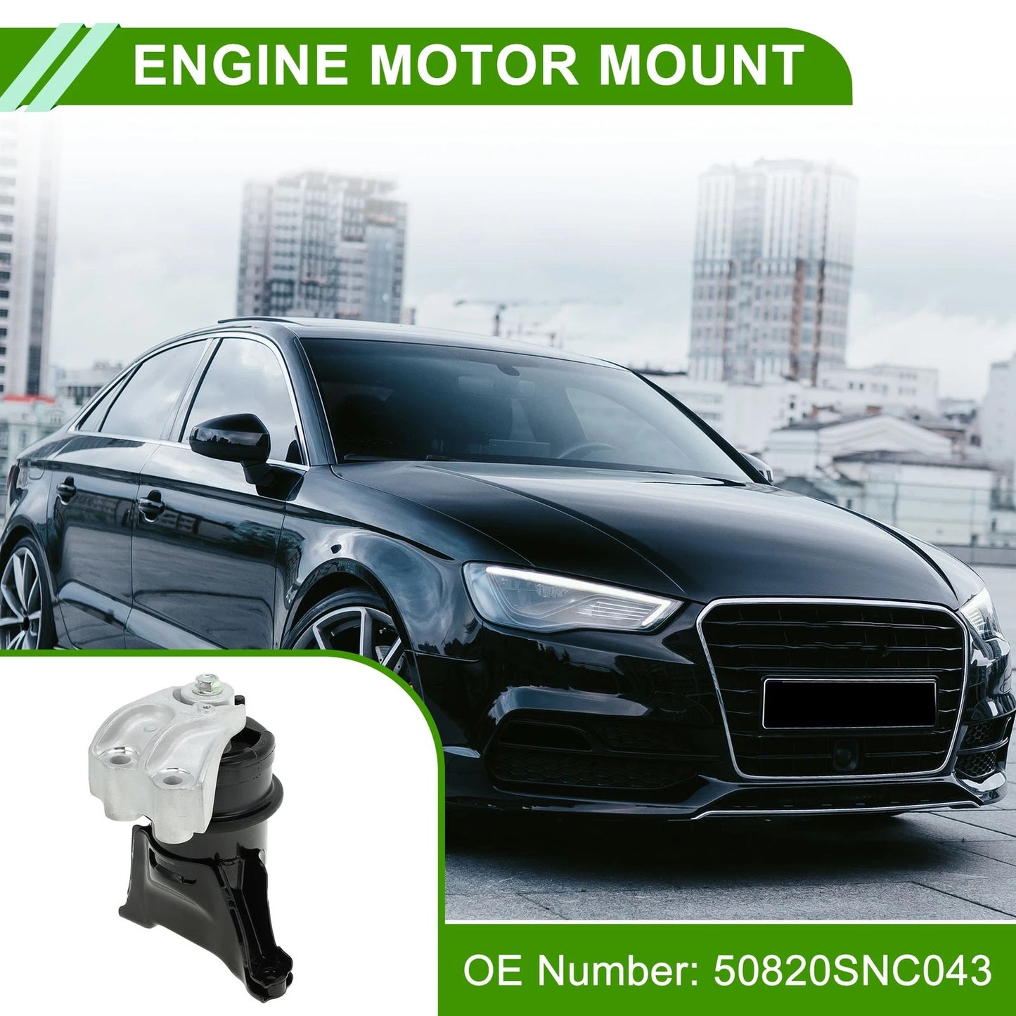 Engine Motor Mount for Honda Civic Hybrid FA3 (2007–2013) 1.3L